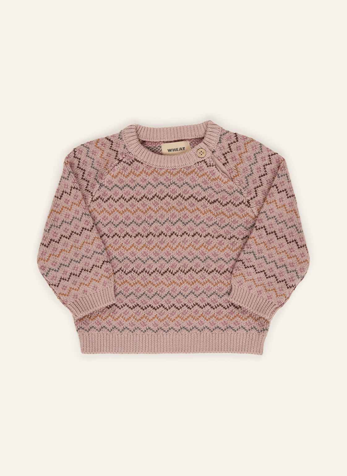 Wheat Pullover rosa von WHEAT