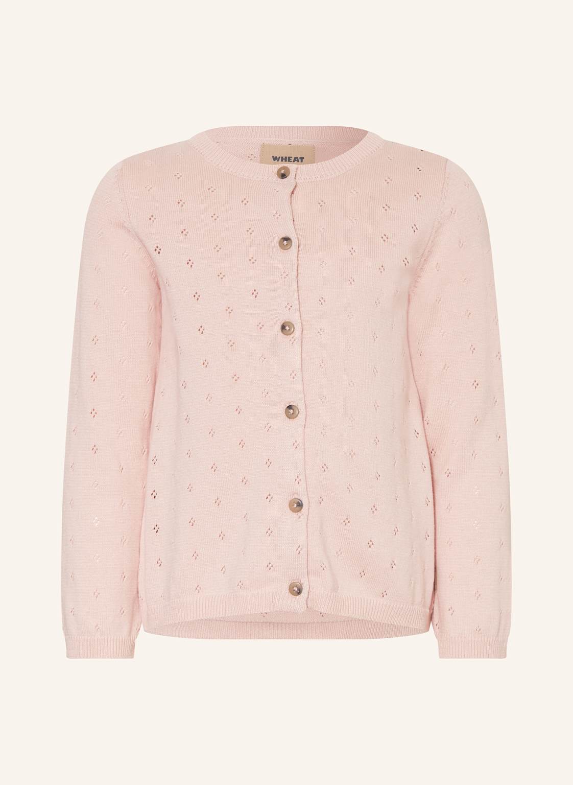Wheat Strickjacke rosa Wheat Strickjacke rosa von WHEAT