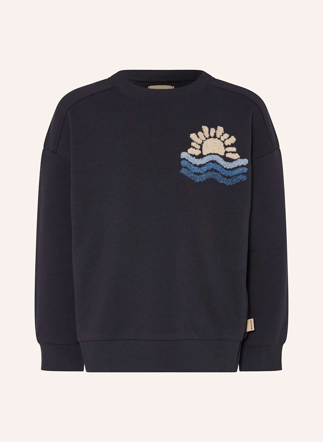 Wheat Sweatshirt Sander blau von WHEAT