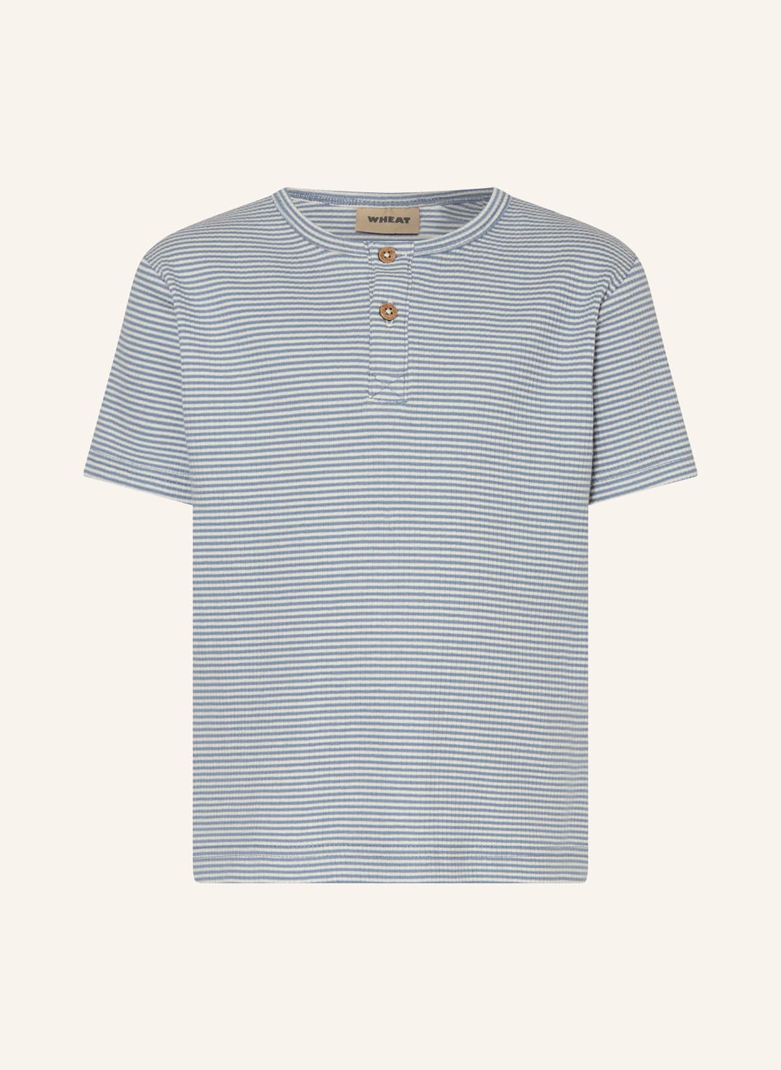 Wheat T-Shirt blau von WHEAT