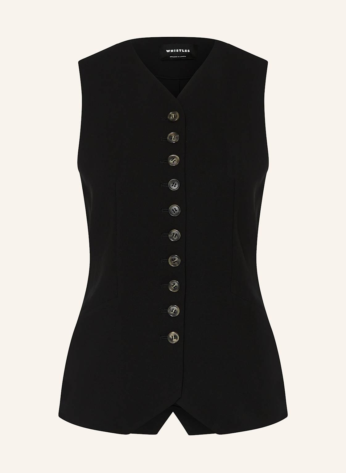 Whistles Blazerweste Cora schwarz Whistles Blazerweste Cora schwarz von WHISTLES
