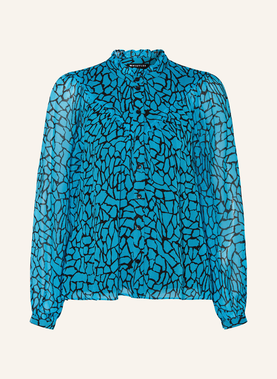 Whistles Bluse Terrazzo blau von WHISTLES