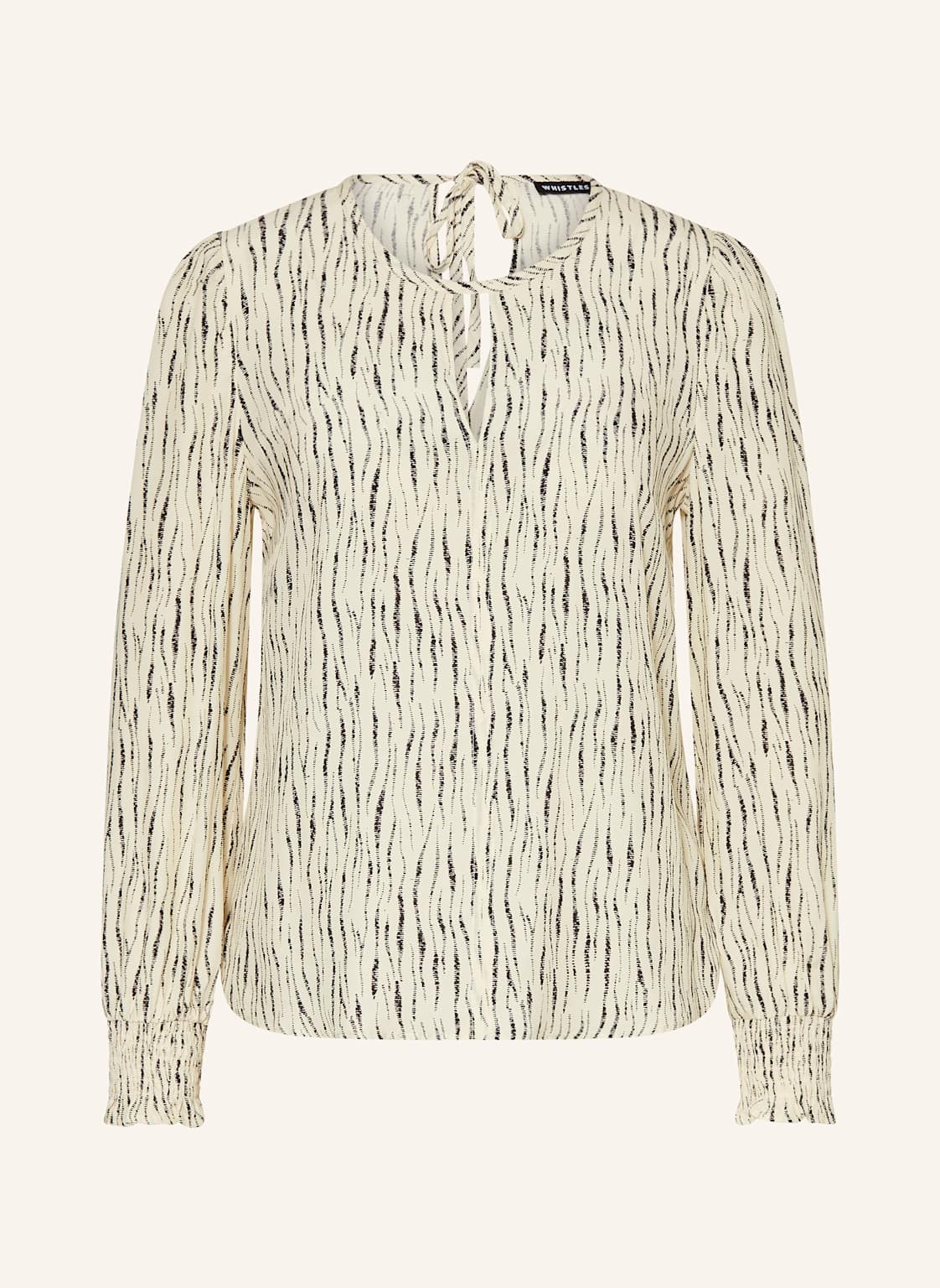 Whistles Blusenshirt Shibori beige Whistles Blusenshirt Shibori beige von WHISTLES