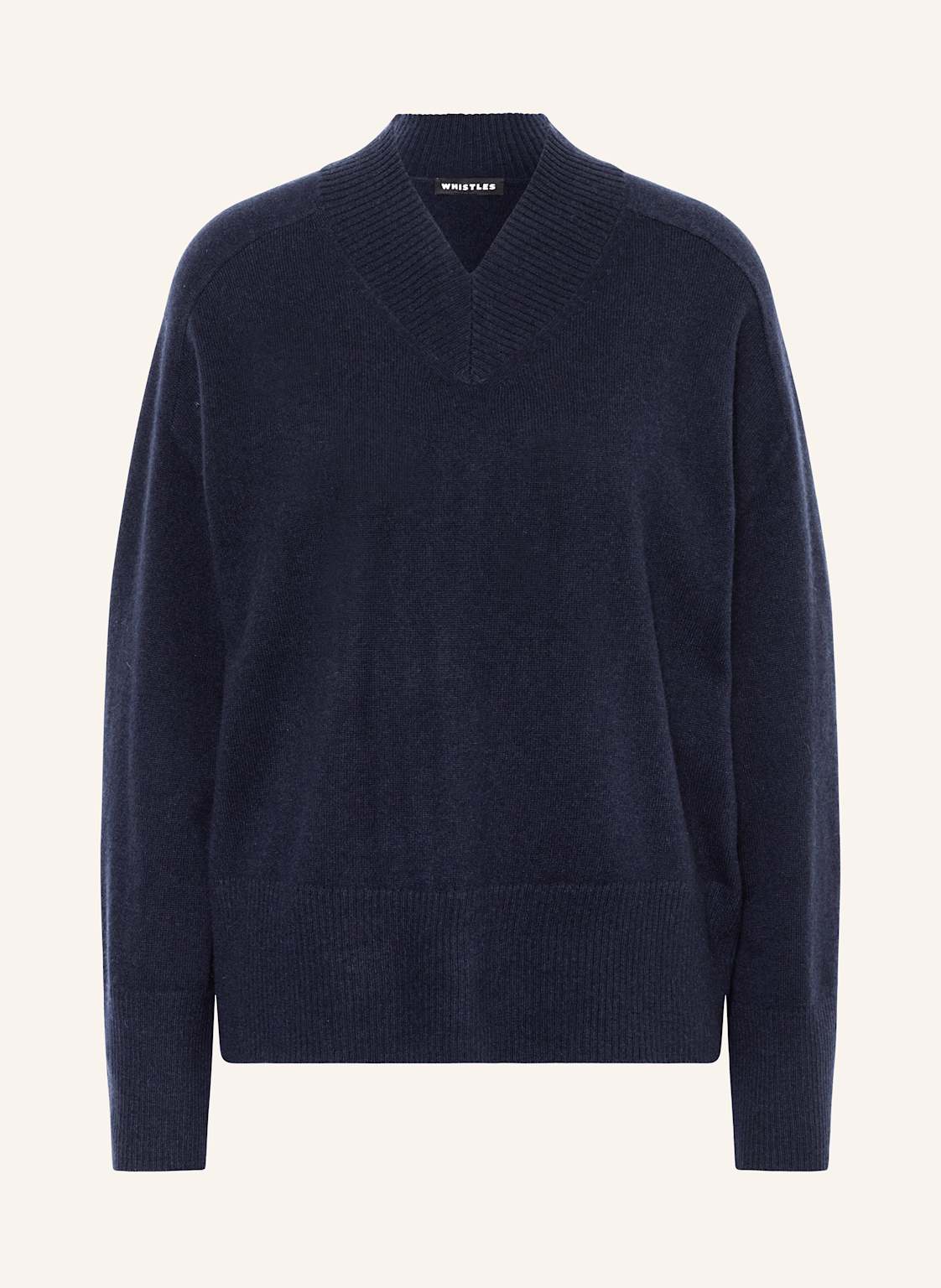 Whistles Cashmere-Pullover blau Whistles Cashmere-Pullover blau von WHISTLES