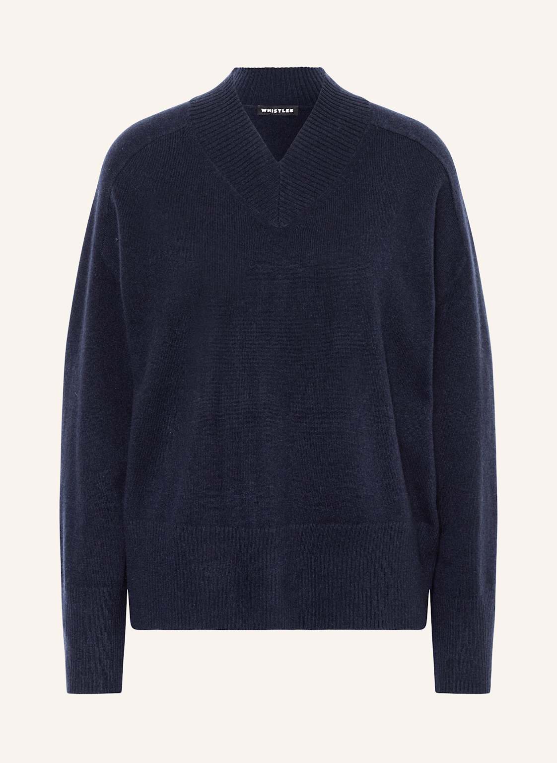 Whistles Cashmere-Pullover blau von WHISTLES