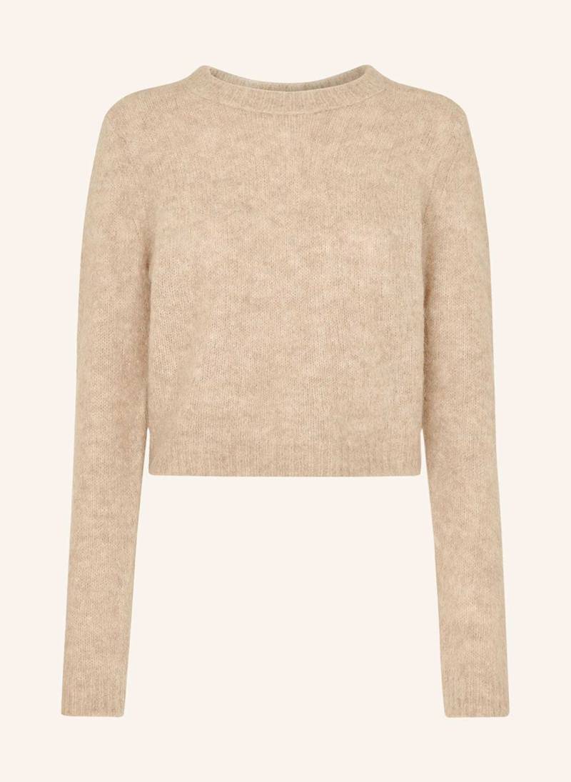 Whistles Cropped-Pullover Mit Alpaka beige von WHISTLES