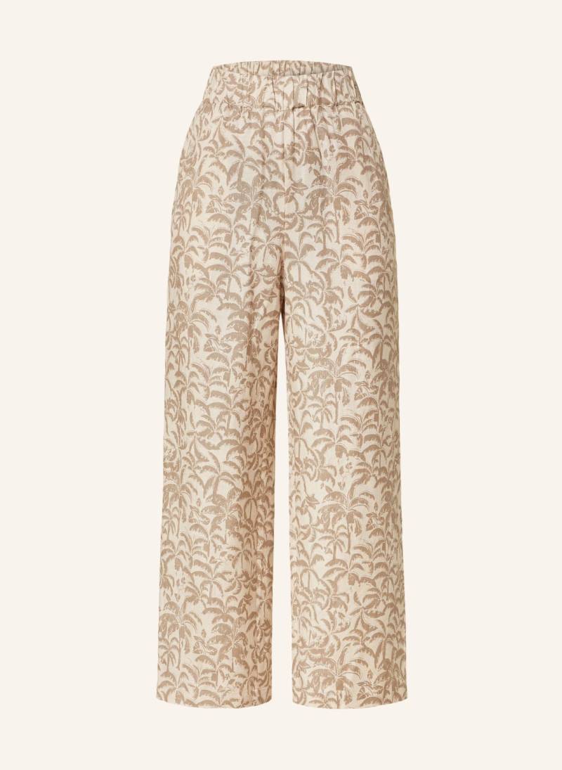 Whistles Culotte Mit Leinen beige von WHISTLES