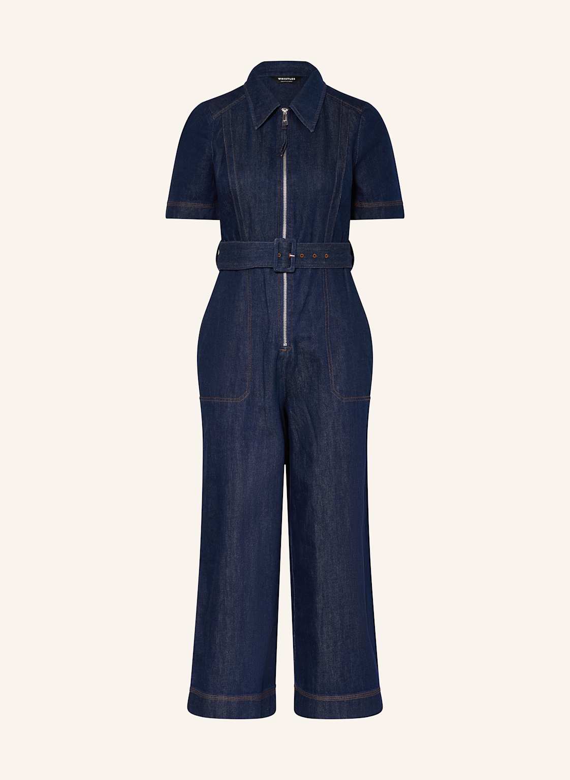 Whistles Jeans-Jumpsuit blau Whistles Jeans-Jumpsuit blau von WHISTLES
