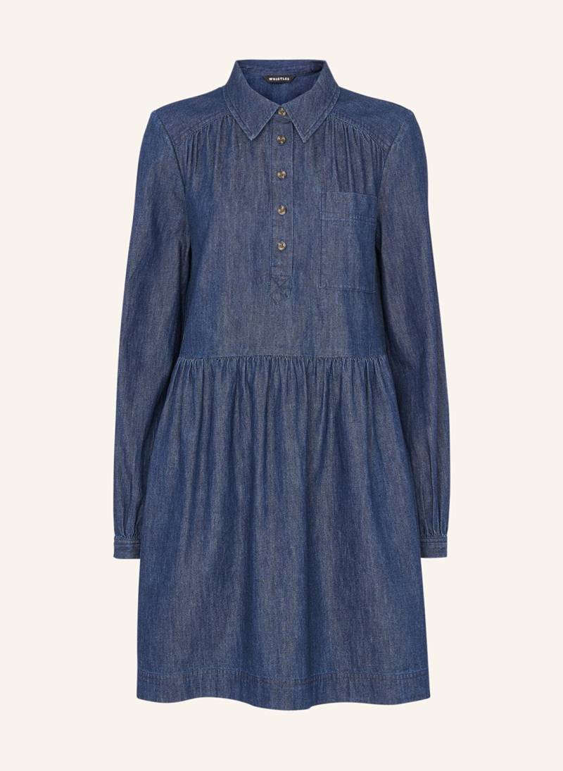 Whistles Kleid Winnie In Jeansoptik blau von WHISTLES