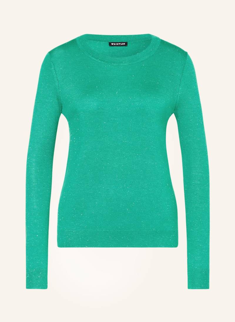 Whistles Pullover Annie gruen von WHISTLES