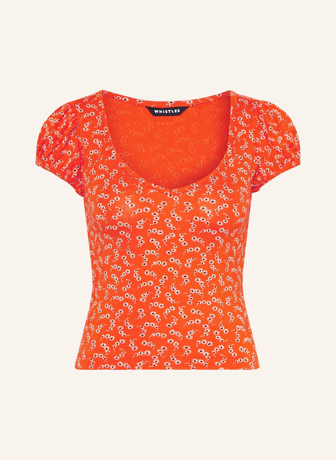 Whistles T-Shirt orange von WHISTLES