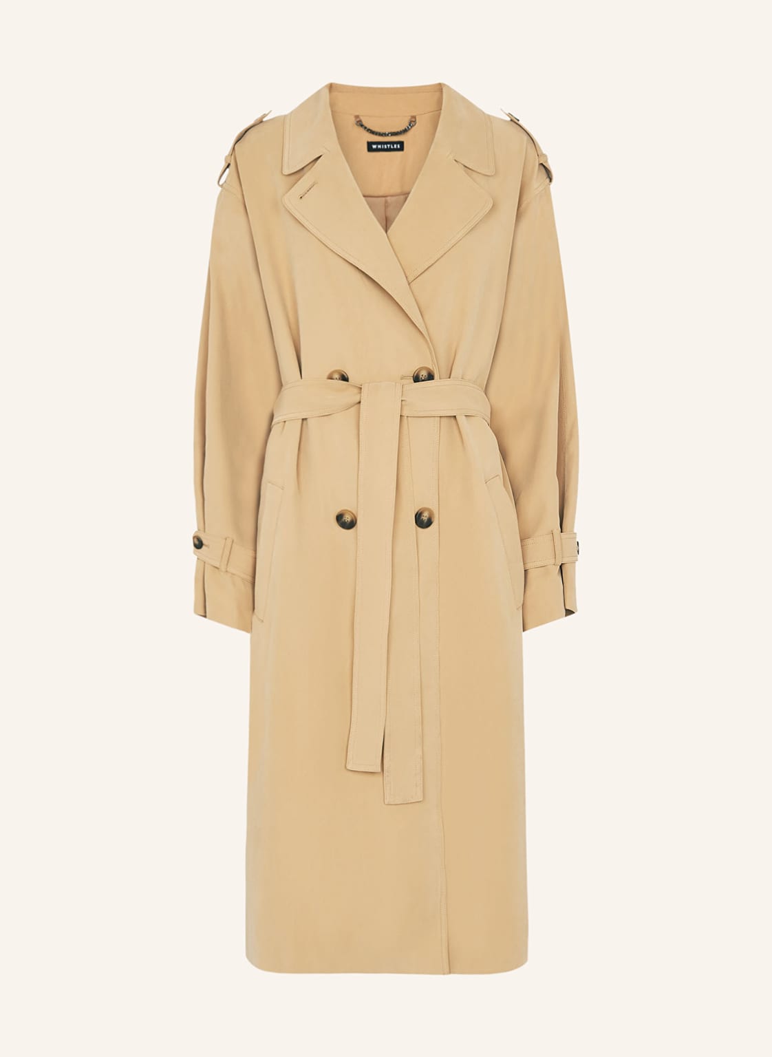 Whistles Trenchcoat Riley beige von WHISTLES