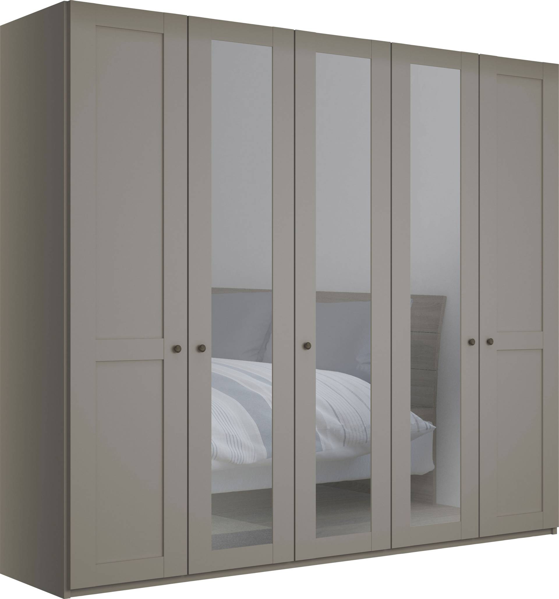 WIEMANN Drehtürenschrank »Göteborg, mit 95° Öffnungswinkel, Made in Germany«, inkl. Spiegel und Türendämpfung, moderner Landhausstil WIEMANN Drehtürenschrank »Göteborg, mit 95° Öffnungswinkel, Made in Germany«, inkl. Spiegel und Türendämpfung, moderner Landhausstil von WIEMANN