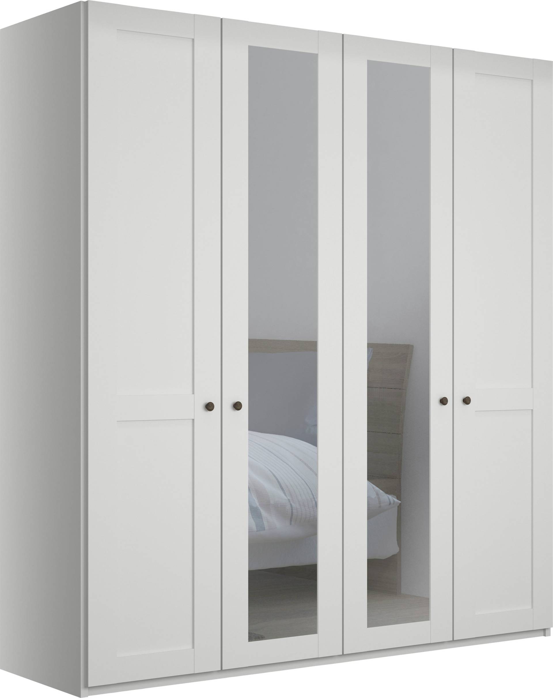 WIEMANN Drehtürenschrank »Göteborg, mit 95° Öffnungswinkel, Made in Germany«, inkl. Spiegel und Türendämpfung, moderner Landhausstil WIEMANN Drehtürenschrank »Göteborg, mit 95° Öffnungswinkel, Made in Germany«, inkl. Spiegel und Türendämpfung, moderner Landhausstil von WIEMANN