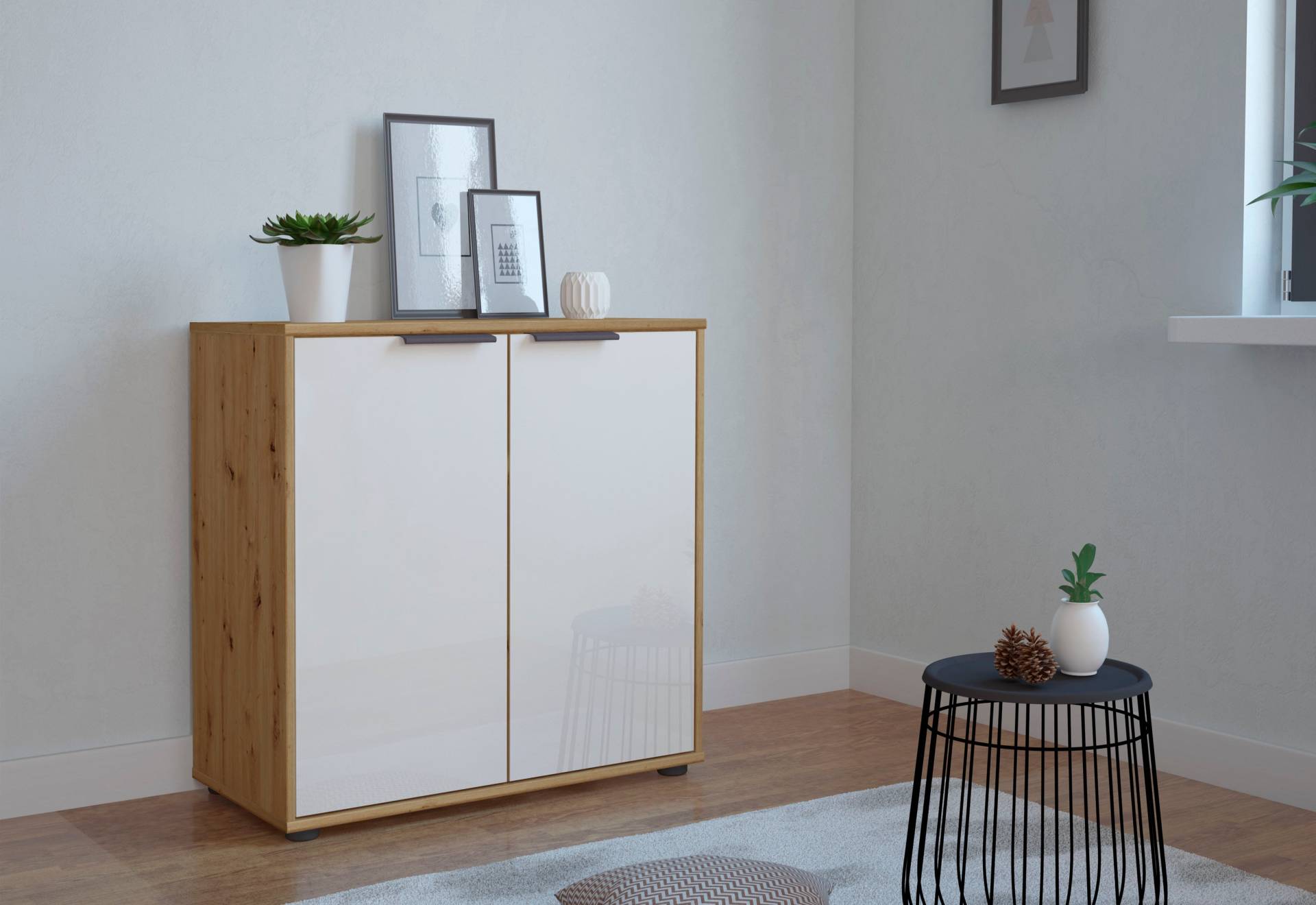 WIEMANN Hochkommode »Monaco«, mit Glasfront, vormontiert WIEMANN Hochkommode »Monaco«, mit Glasfront, vormontiert von WIEMANN