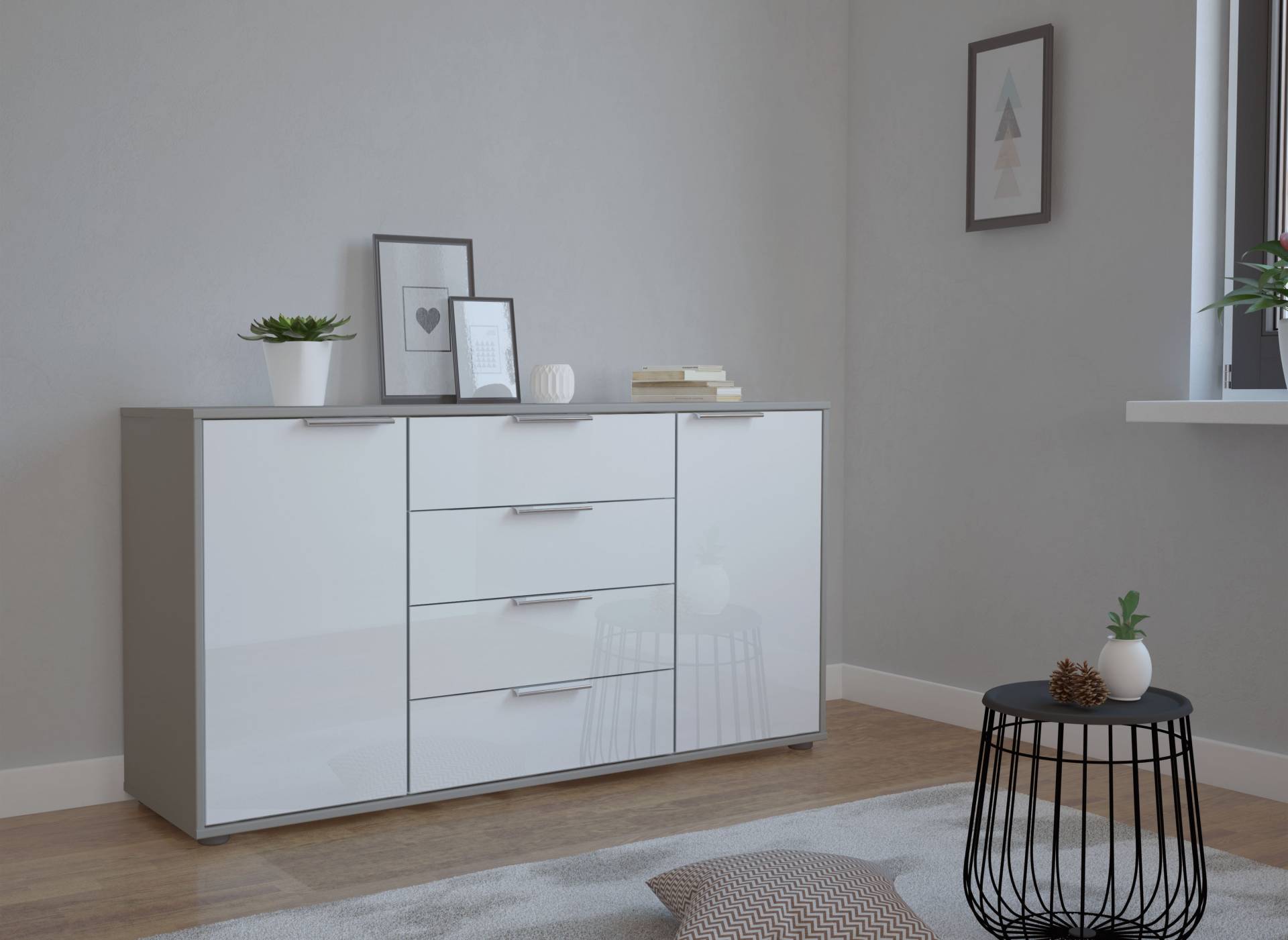 WIEMANN Kombikommode »Monaco«, mit Glasfront, vormontiert WIEMANN Kombikommode »Monaco«, mit Glasfront, vormontiert von WIEMANN