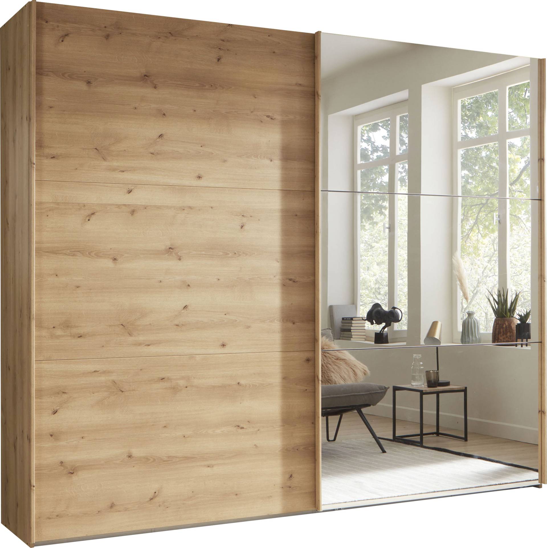 WIEMANN Schwebetürenschrank »Korfu«, hochwertige Beschläge WIEMANN Schwebetürenschrank »Korfu«, hochwertige Beschläge von WIEMANN