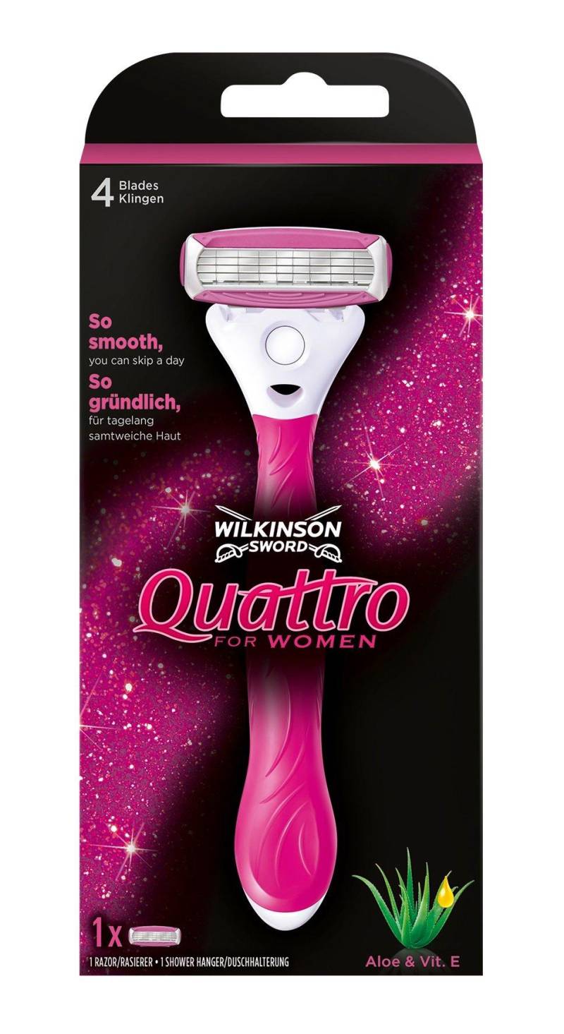 Quattro Rasierer Damen  1 pezzo von WILKINSON