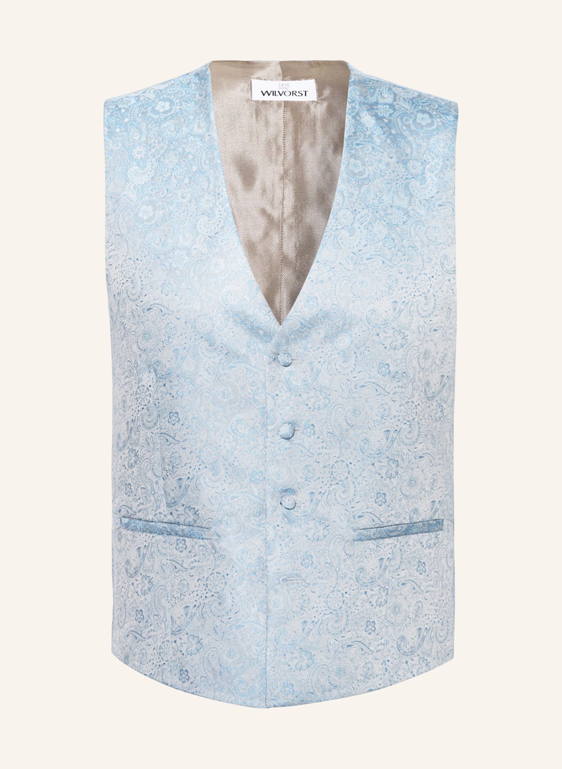 Wilvorst Anzugweste Extra Slim Fit blau Wilvorst Anzugweste Extra Slim Fit blau von WILVORST