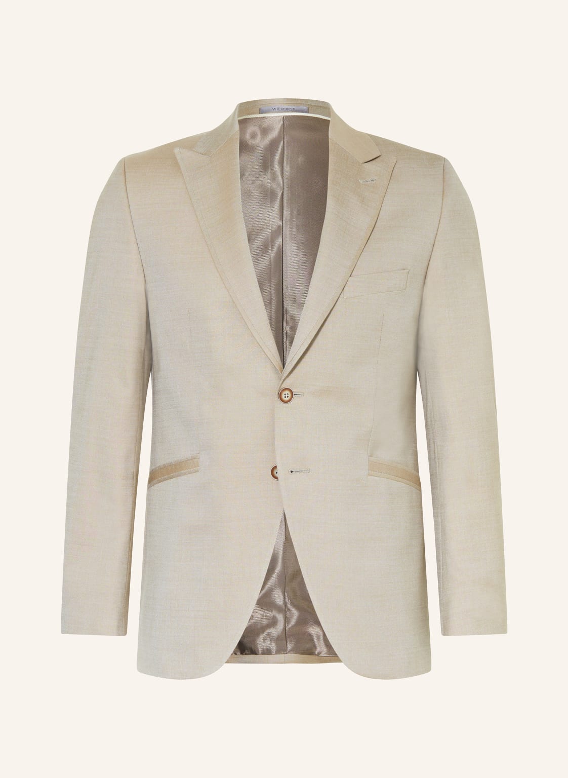 Wilvorst Sakko Extra Slim Fit beige von WILVORST