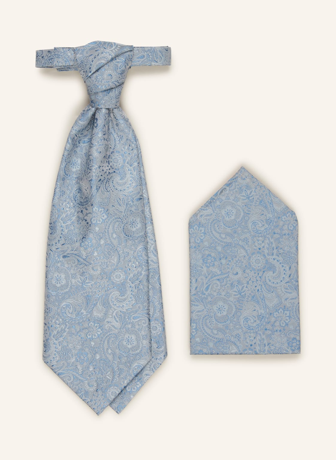 Wilvorst Set: Krawatte Und Einstecktuch blau Wilvorst Set: Krawatte Und Einstecktuch blau von WILVORST