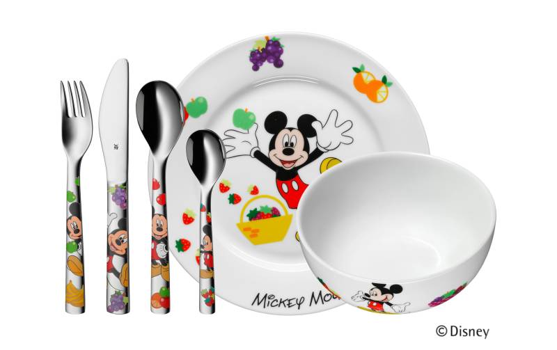 WMF Kinderbesteck »Mickey Mouse 6-teilig«, (6 tlg.) von WMF