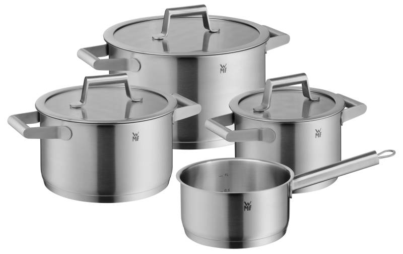 WMF Kochtopf »Comfort Line 4-teilig«, Cromargan® Edelstahl Rostfrei 18/10, (Set) von WMF