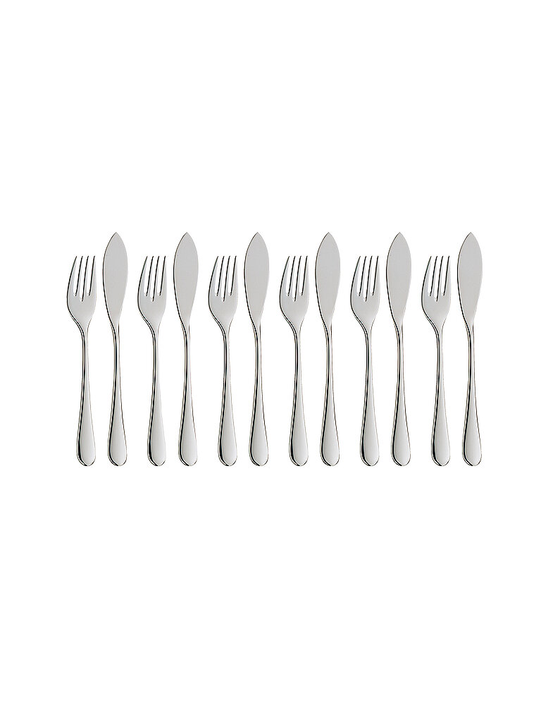 WMF Fischbesteck MERIT 12-tlg. Cromargan Protetct silber WMF Fischbesteck MERIT 12-tlg. Cromargan Protetct silber von WMF