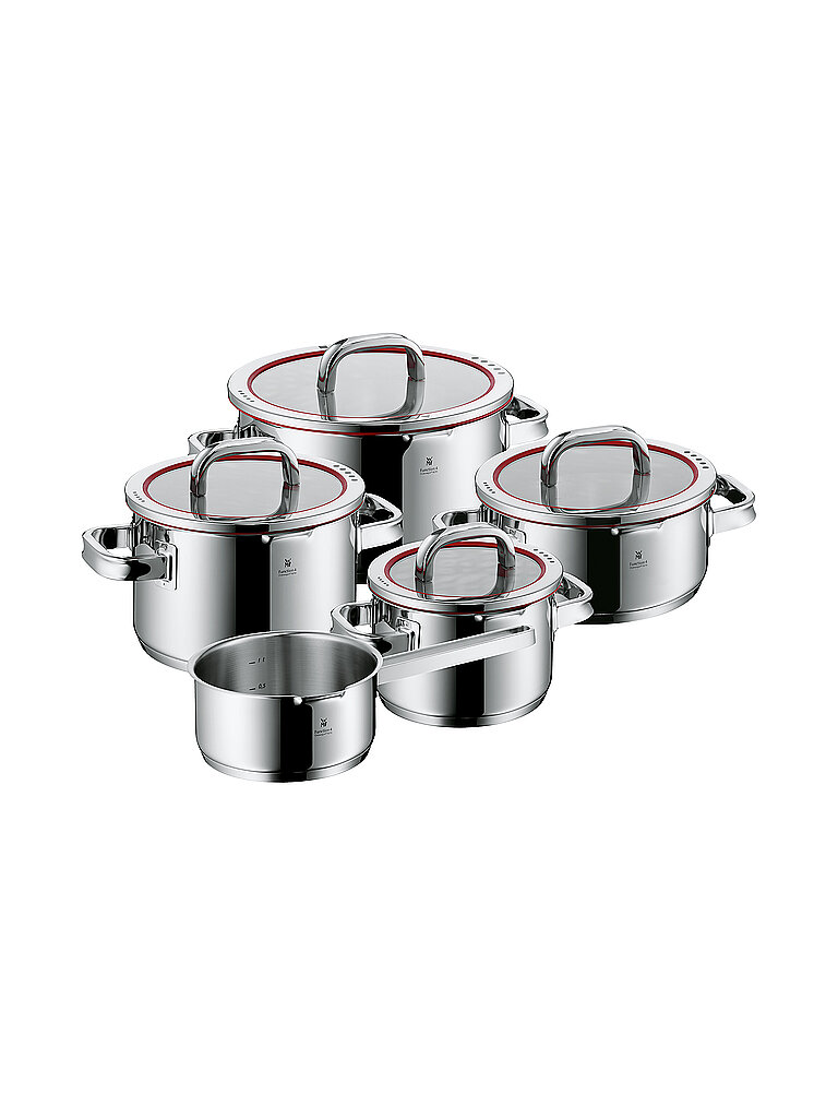 WMF Function 4 Topf Set 5tlg Cromargan silber WMF Function 4 Topf Set 5tlg Cromargan silber von WMF