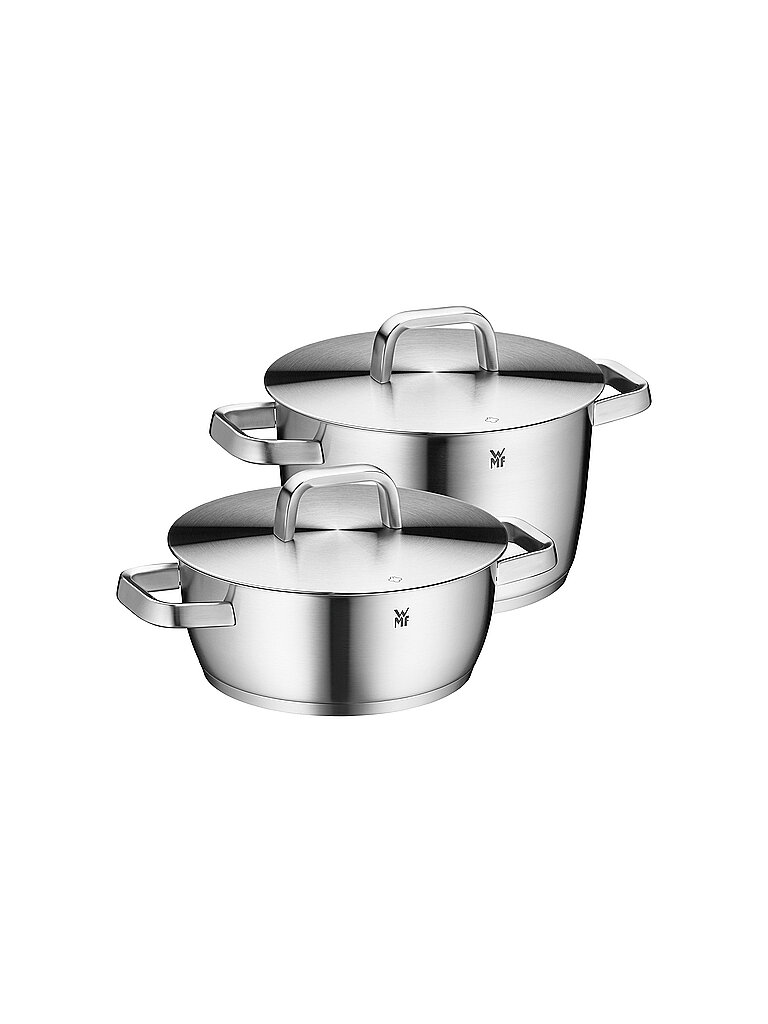 WMF Kochtopf Set 2-teilig ICONIC Cromargan silber von WMF