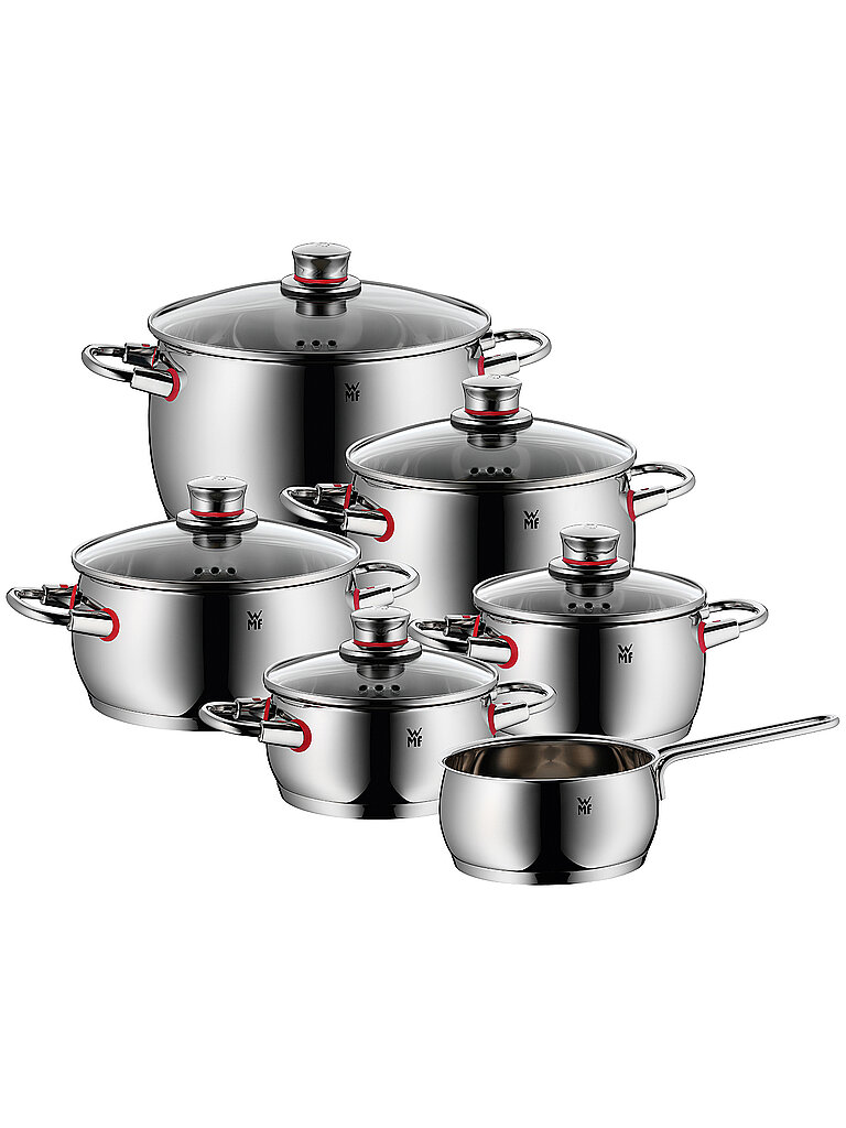 WMF Kochtopf-Set 6tlg. QUALITY ONE Cromargan silber von WMF