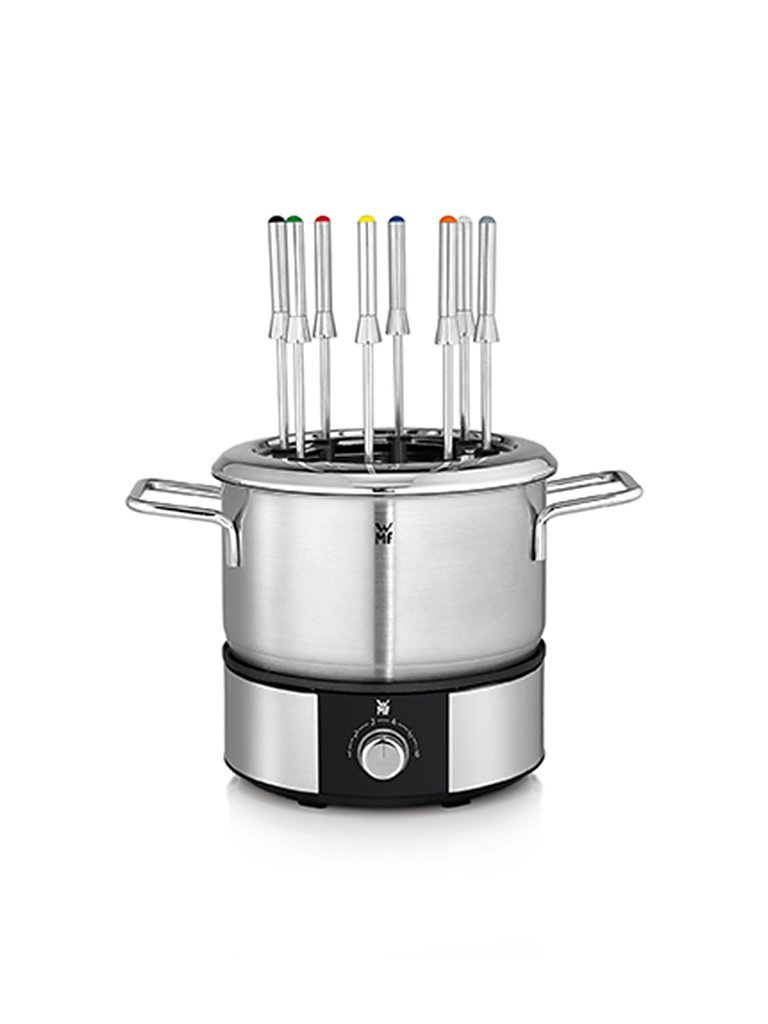 WMF LONO Fondue-Set (Gromargan/Matt) silber von WMF