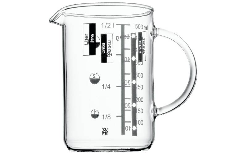 WMF Messbecher »Messbecher 0.5 Liter Gourmet«, Glas, (1 St.) von WMF