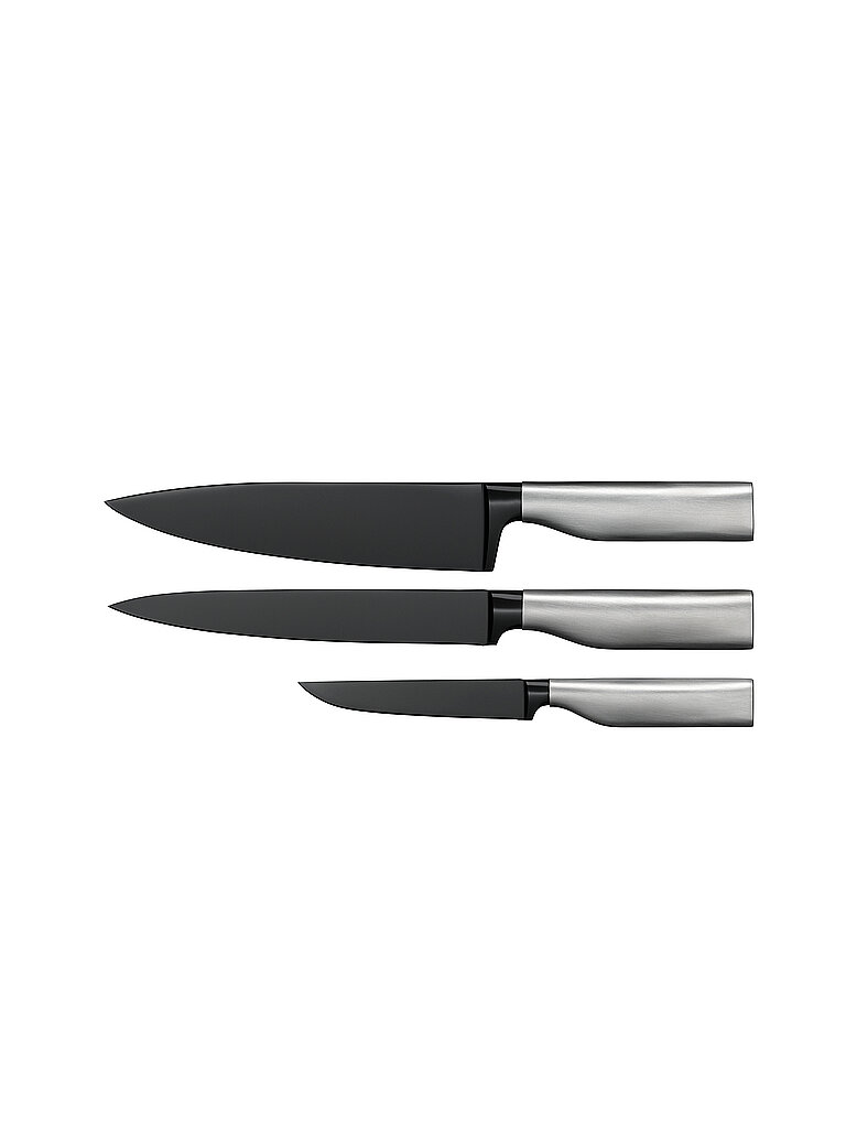 WMF Messerset 3-tlg. ULTIMATE BLACK Cromargan Schwarz schwarz WMF Messerset 3-tlg. ULTIMATE BLACK Cromargan Schwarz schwarz von WMF