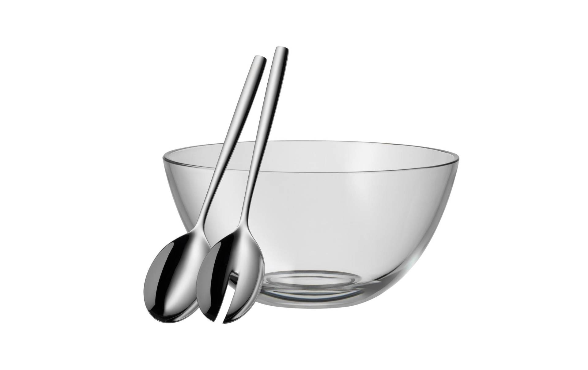 WMF Salatschüssel »WMF Salatschüssel-Set mit Besteck 2«, aus Edelstahl WMF Salatschüssel »WMF Salatschüssel-Set mit Besteck 2«, aus Edelstahl von WMF