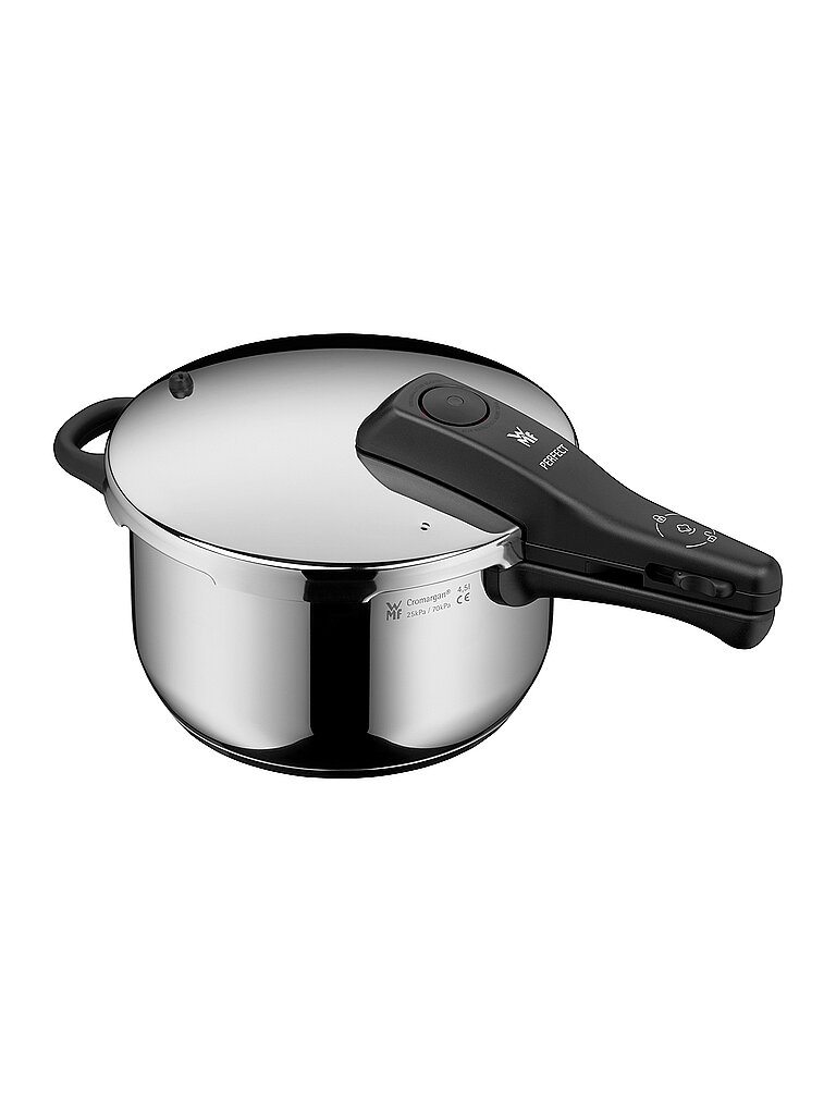 WMF Schnellkochtopf PERFECT 4,5l / 22cm Cromargan silber WMF Schnellkochtopf PERFECT 4,5l / 22cm Cromargan silber von WMF