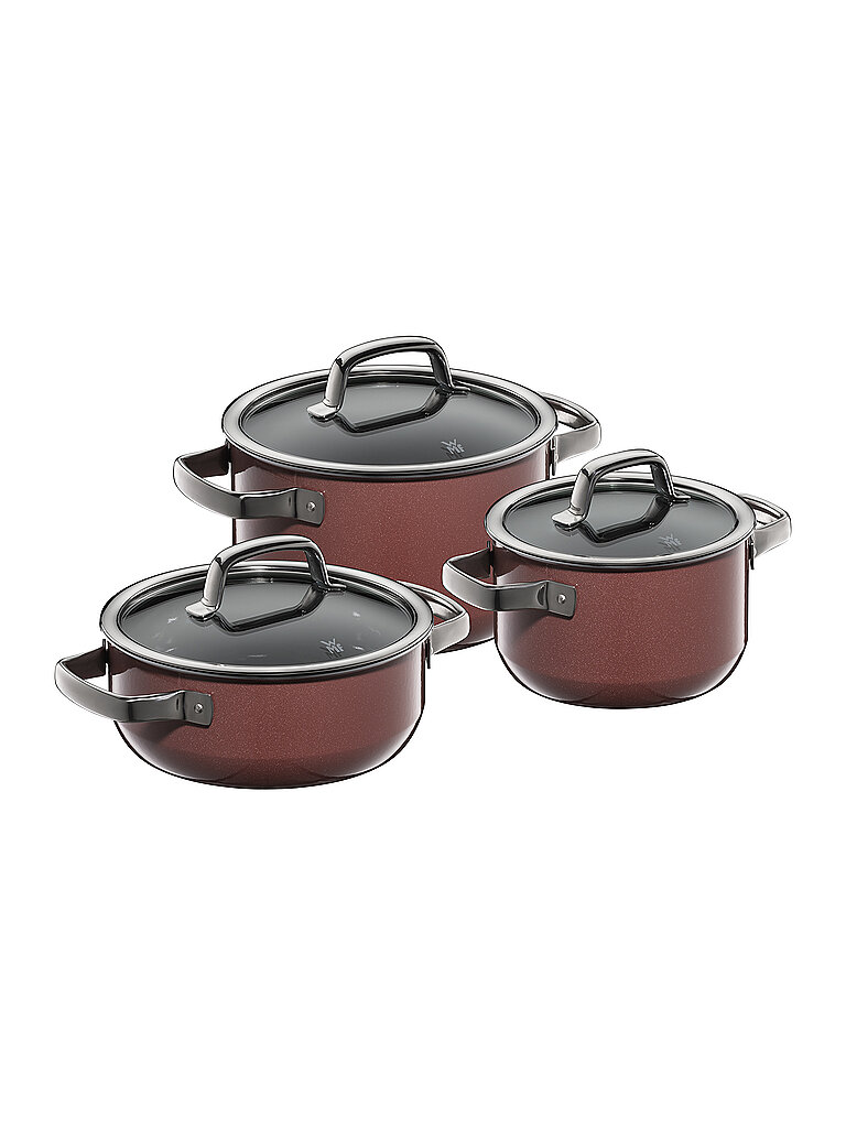 WMF Topf Set 3-tlg. FUSION MINERAL Rose Quartz beere WMF Topf Set 3-tlg. FUSION MINERAL Rose Quartz beere von WMF