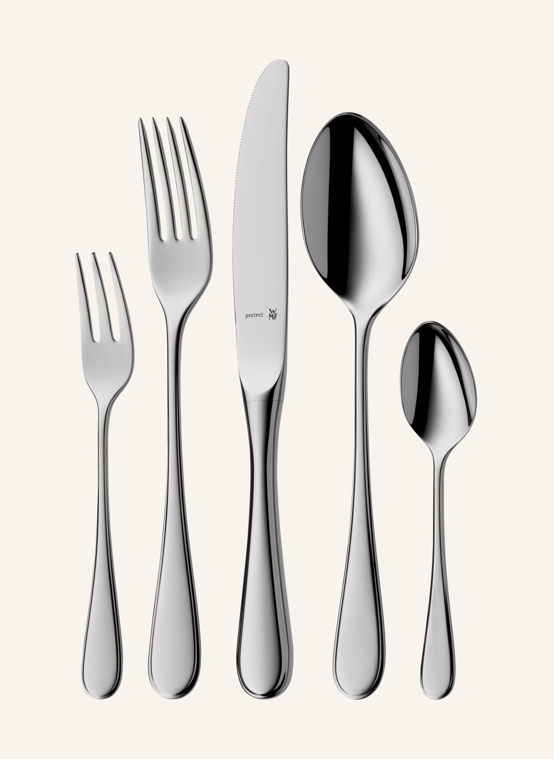 Wmf 30-Tlg. Besteck-Set Kent Plus silber Wmf 30-Tlg. Besteck-Set Kent Plus silber von WMF