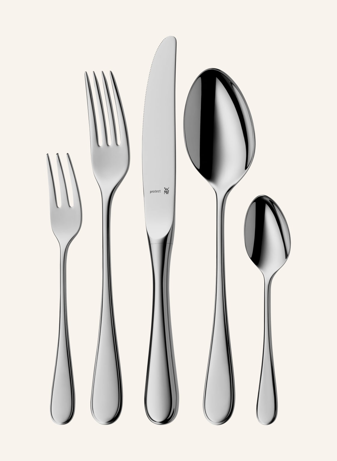 Wmf 66-Tlg. Besteck-Set Kent Plus silber Wmf 66-Tlg. Besteck-Set Kent Plus silber von WMF