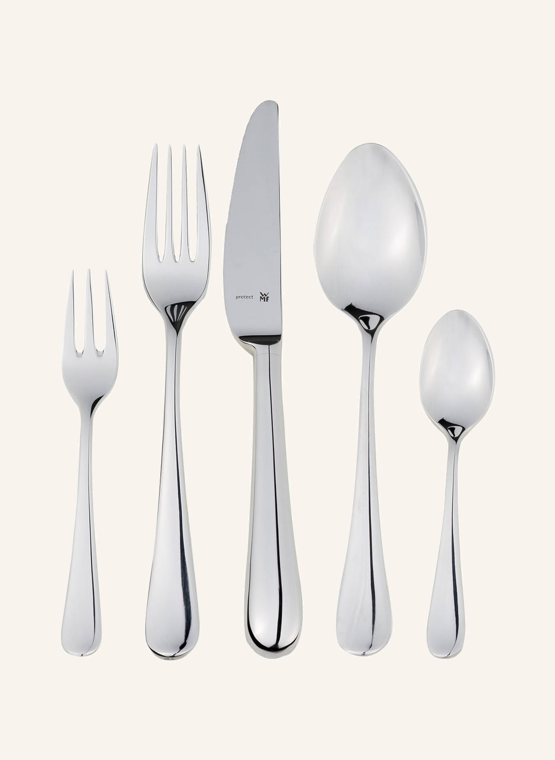 Wmf 66-Tlg. Besteckset Merit silber von WMF