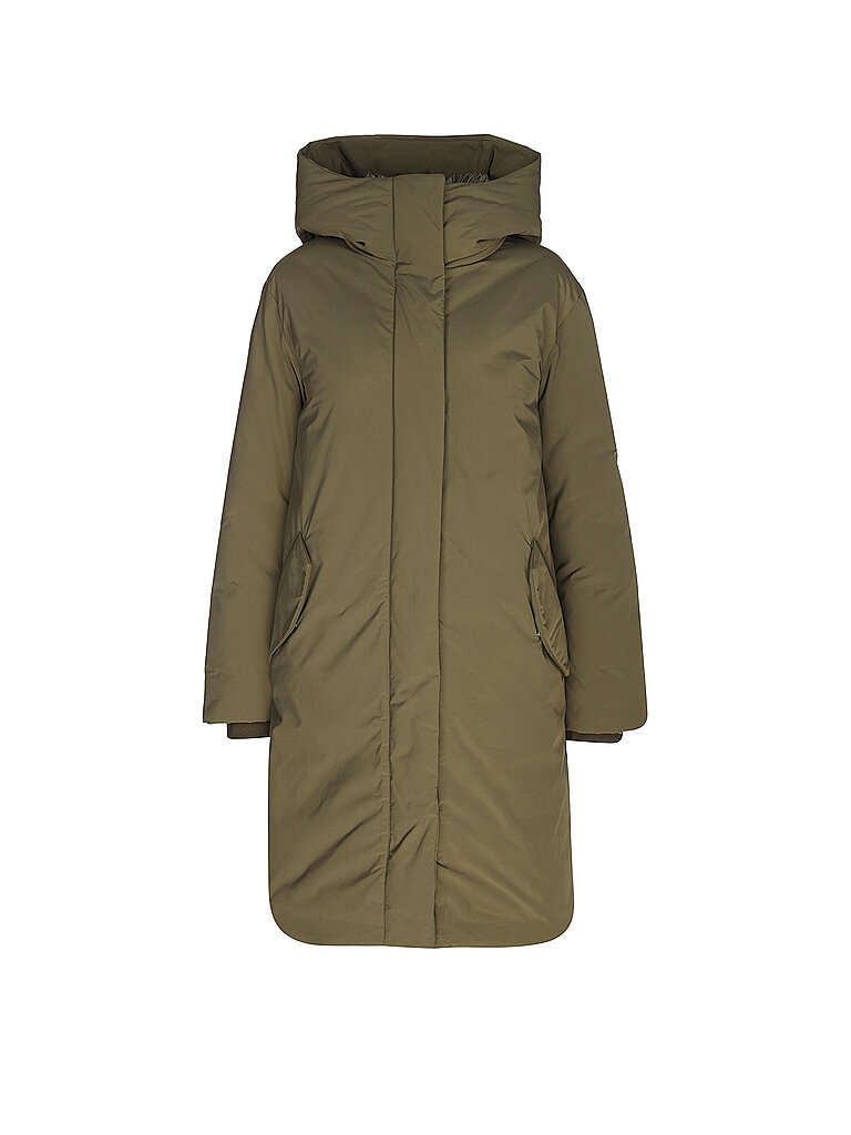 WOOLRICH Daunenparka COCOON  dunkelgrün | L von WOOLRICH