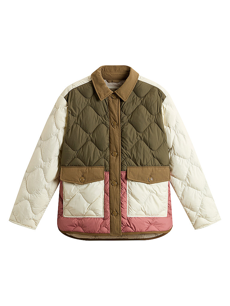 WOOLRICH Daunensteppjacke  braun | L von WOOLRICH