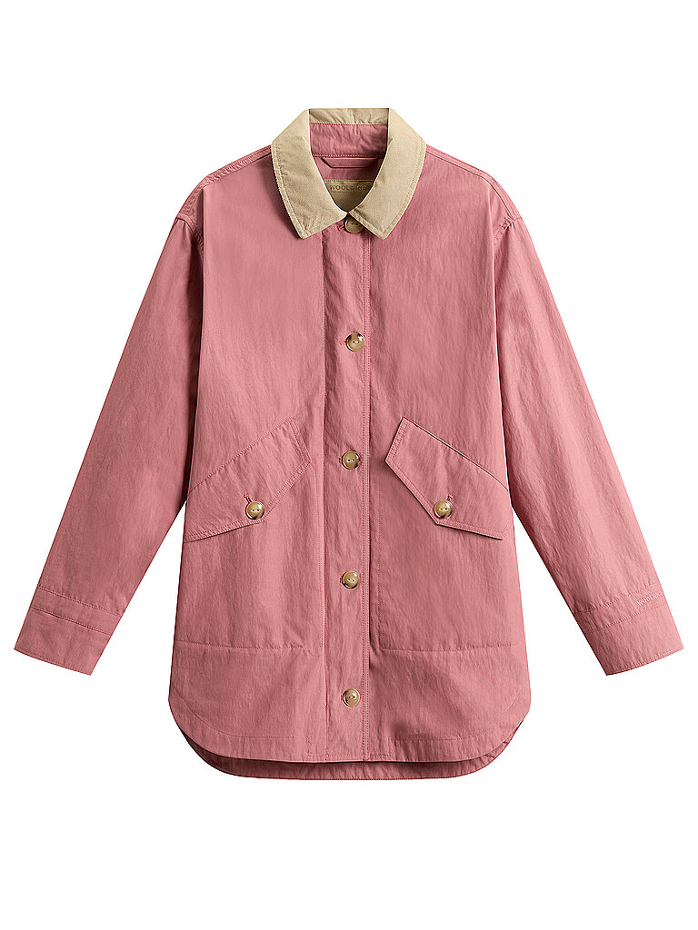 WOOLRICH Fieldjacket  rosa | XS von WOOLRICH