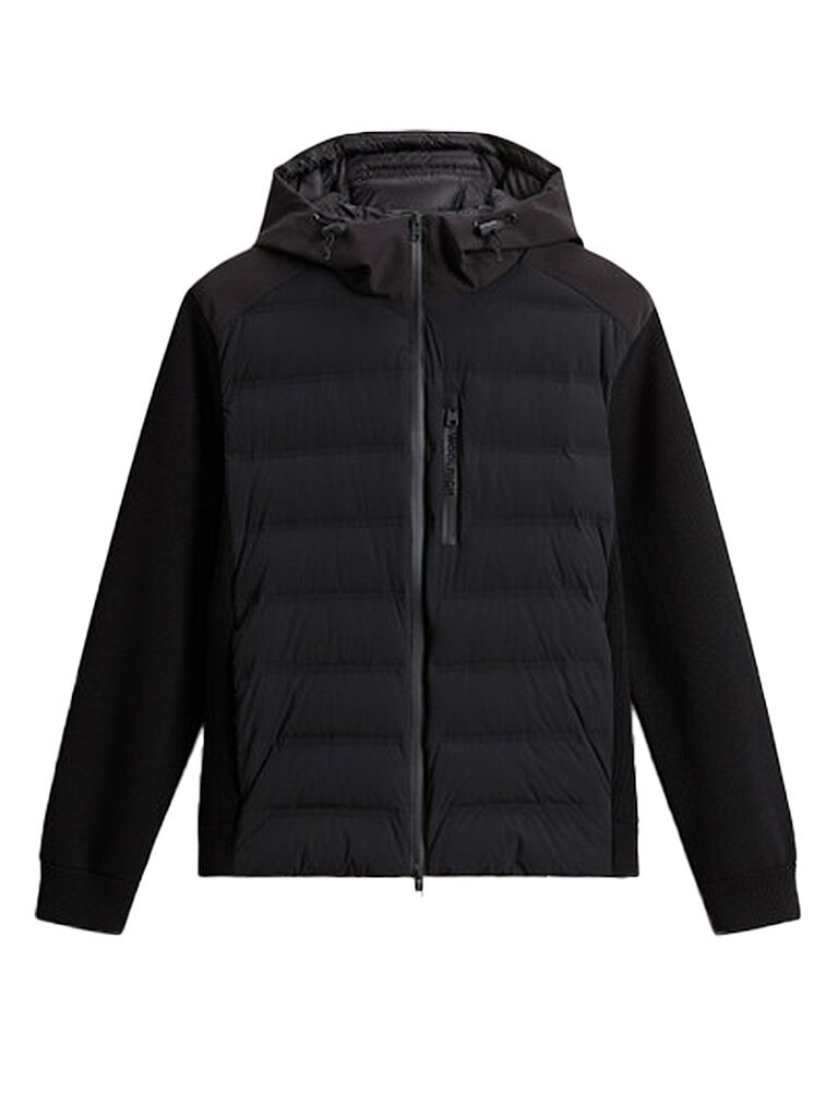 WOOLRICH Hybridjacke BERING schwarz | L von WOOLRICH