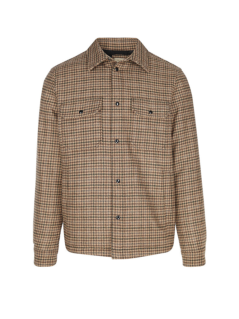 WOOLRICH Overshirt beige | L von WOOLRICH