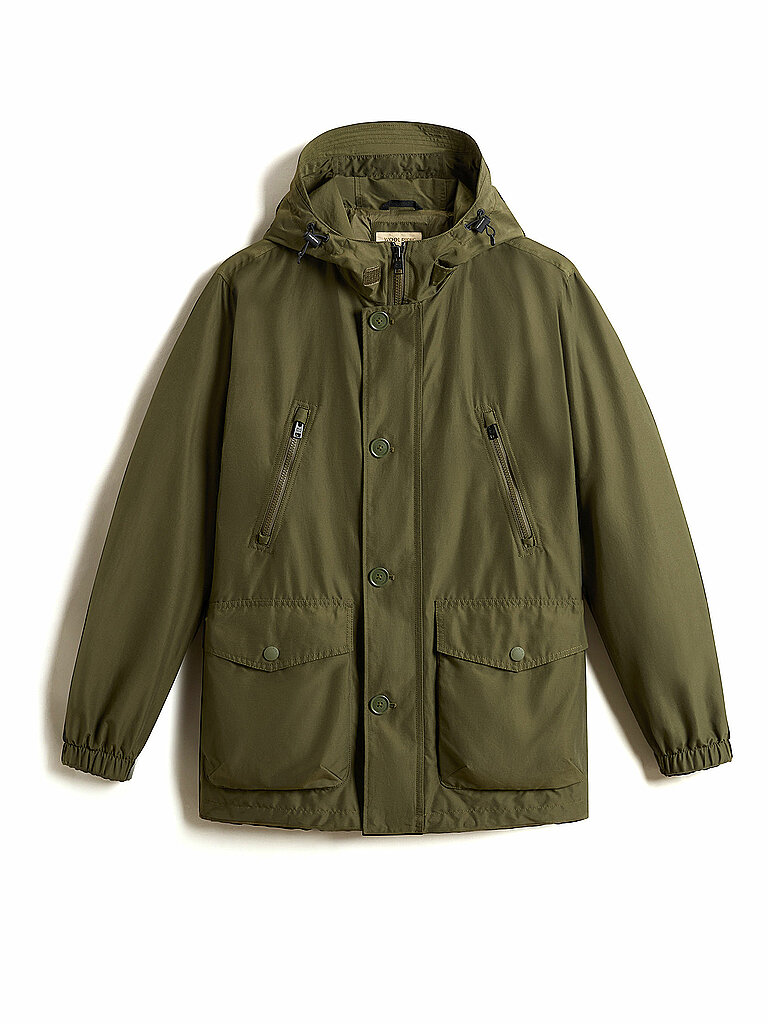 WOOLRICH Parka LIGHT RAMAR olive | L von WOOLRICH