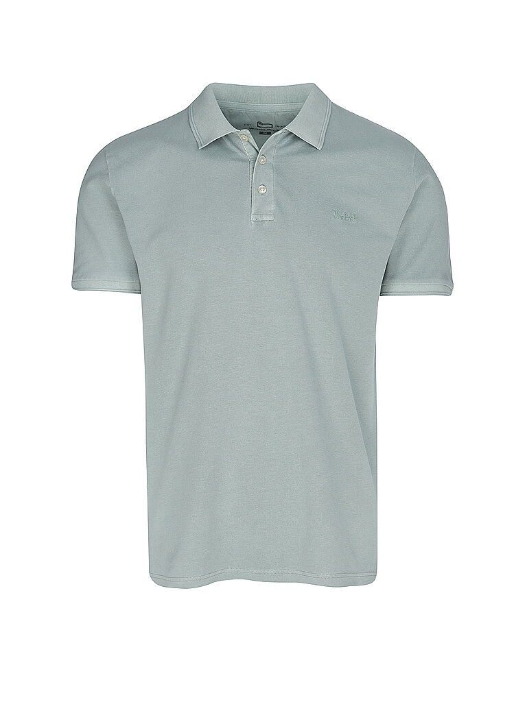 WOOLRICH Poloshirt MACKINACK mint | L von WOOLRICH