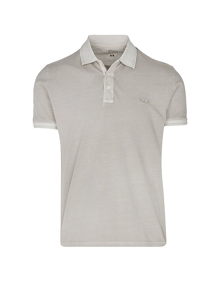 WOOLRICH Poloshirt  beige | L von WOOLRICH