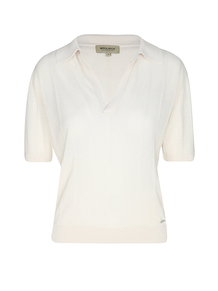 WOOLRICH Poloshirt  beige | M von WOOLRICH