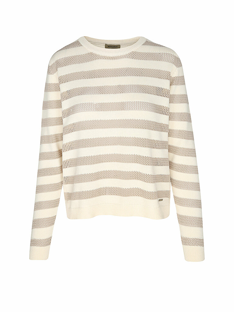 WOOLRICH Pullover  creme | L von WOOLRICH